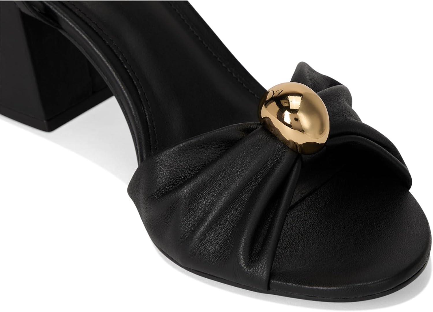imageSteve Madden Womens Caden Heeled SandalBlack Leather