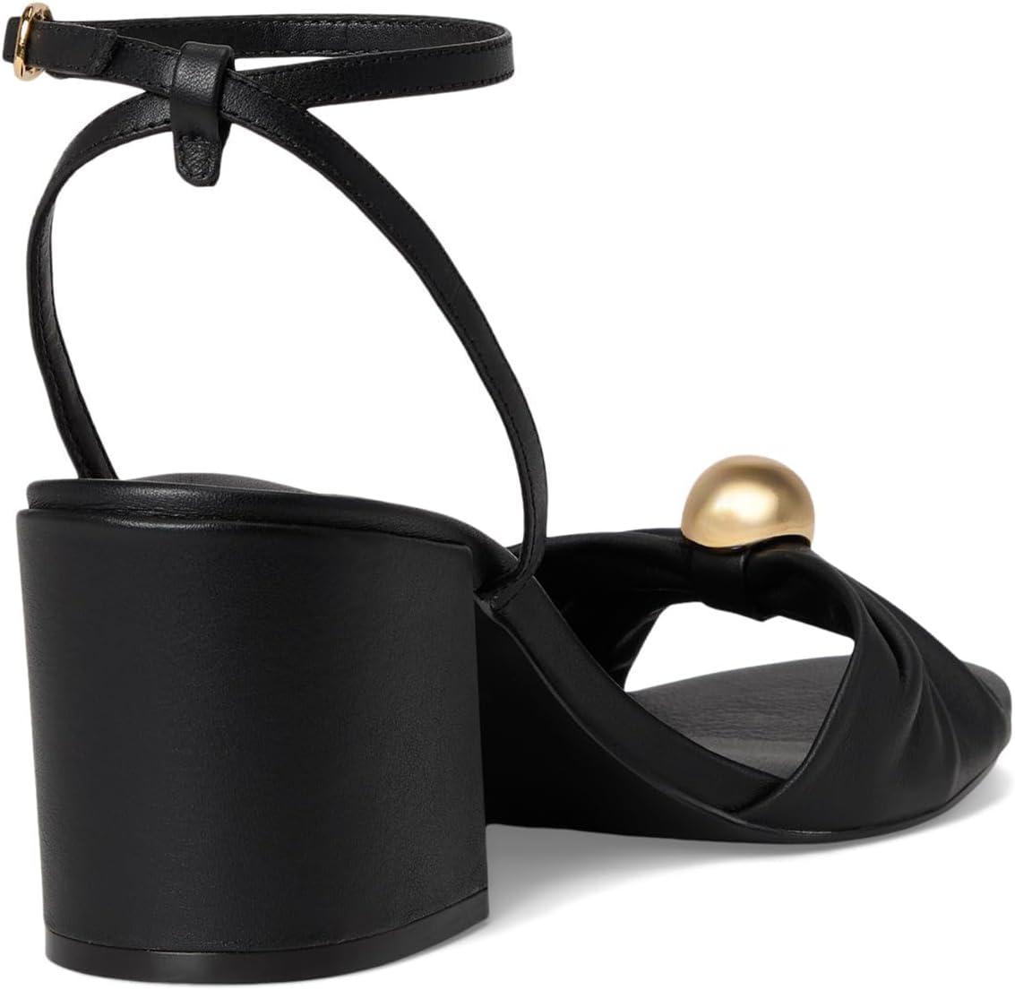imageSteve Madden Womens Caden Heeled SandalBlack Leather