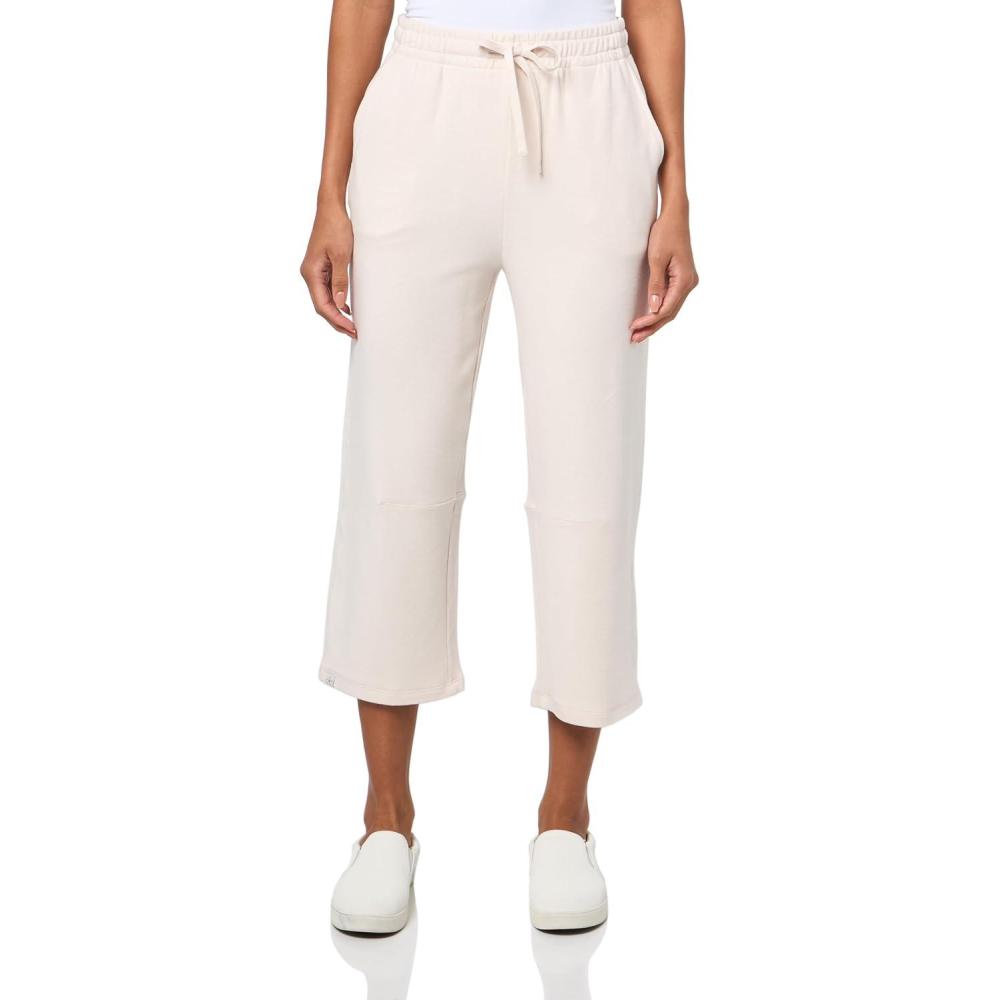 imageBarefoot Dreams Womens Malibu Collection Brushed Fleece PantSand Dune