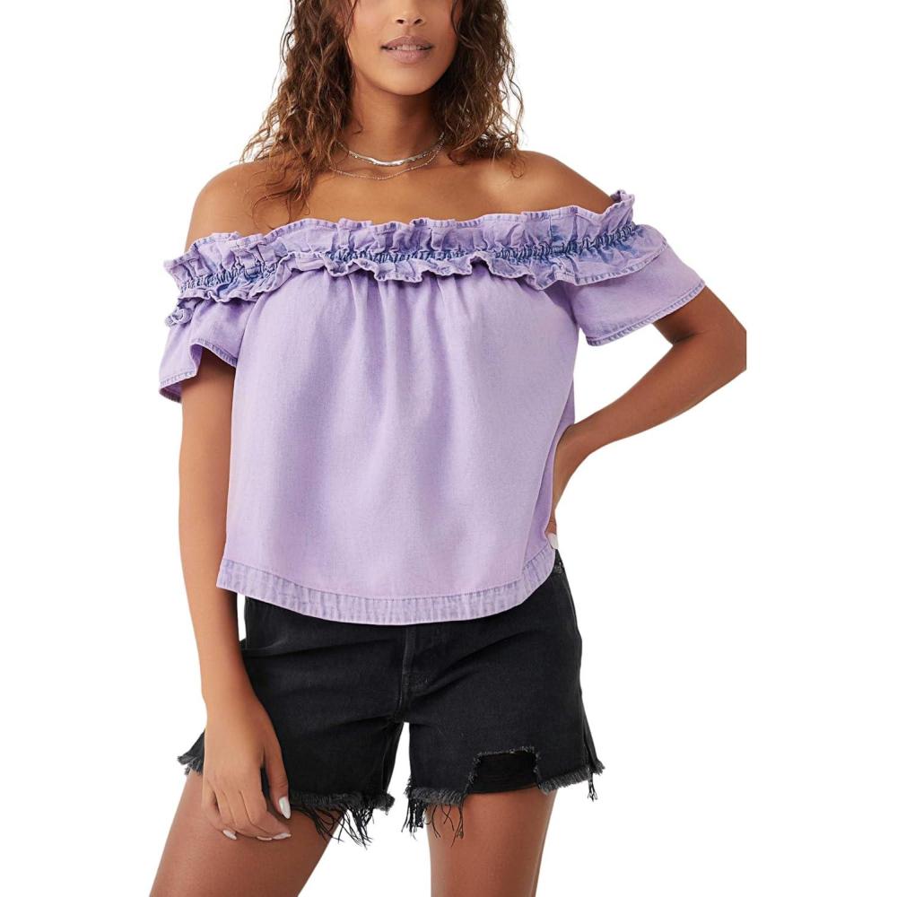 imageFree People Maxine TopOrchid Overdye