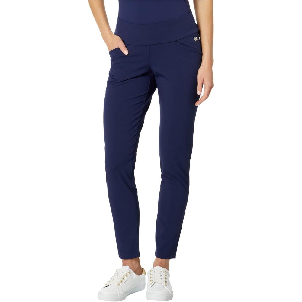 imageLilly Pulitzer womens Upf 50 Luxletic Corso PantsTrue Navy