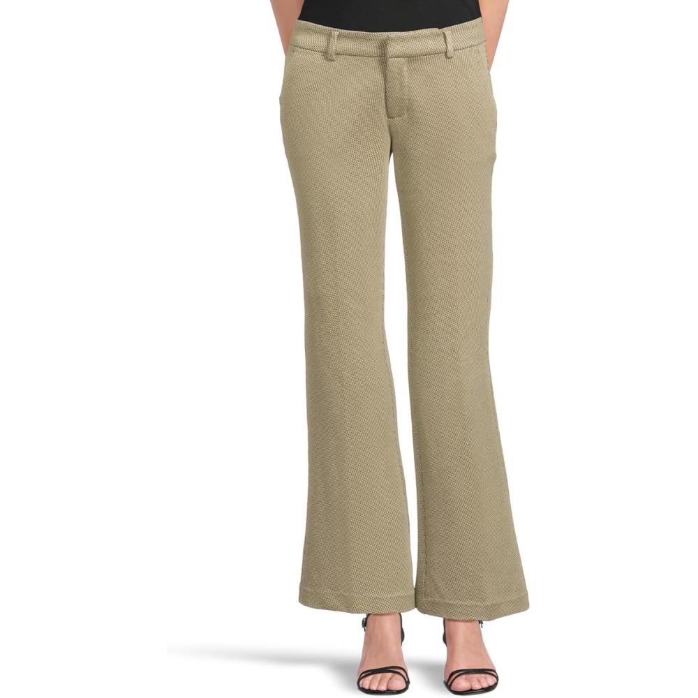 imageLiverpool Womens Kelsey Knit Wide Leg Trouser 31quotArtichokeCream Birdseye