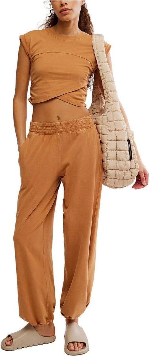 imageFree People womens Hot Shot Crossover SetCamel