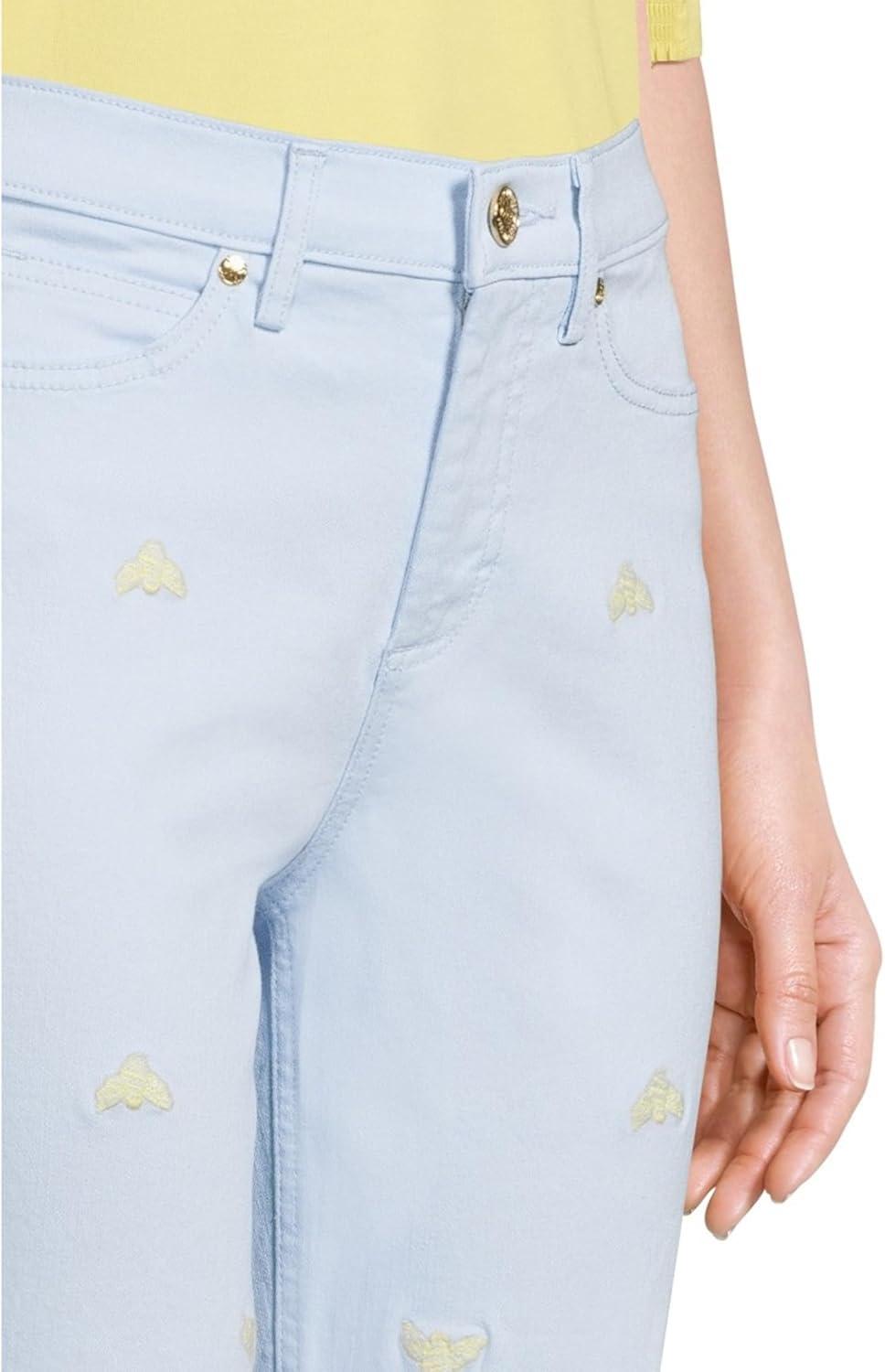 imageLilly Pulitzer Womens Annet HighRise Crop FlareBluette