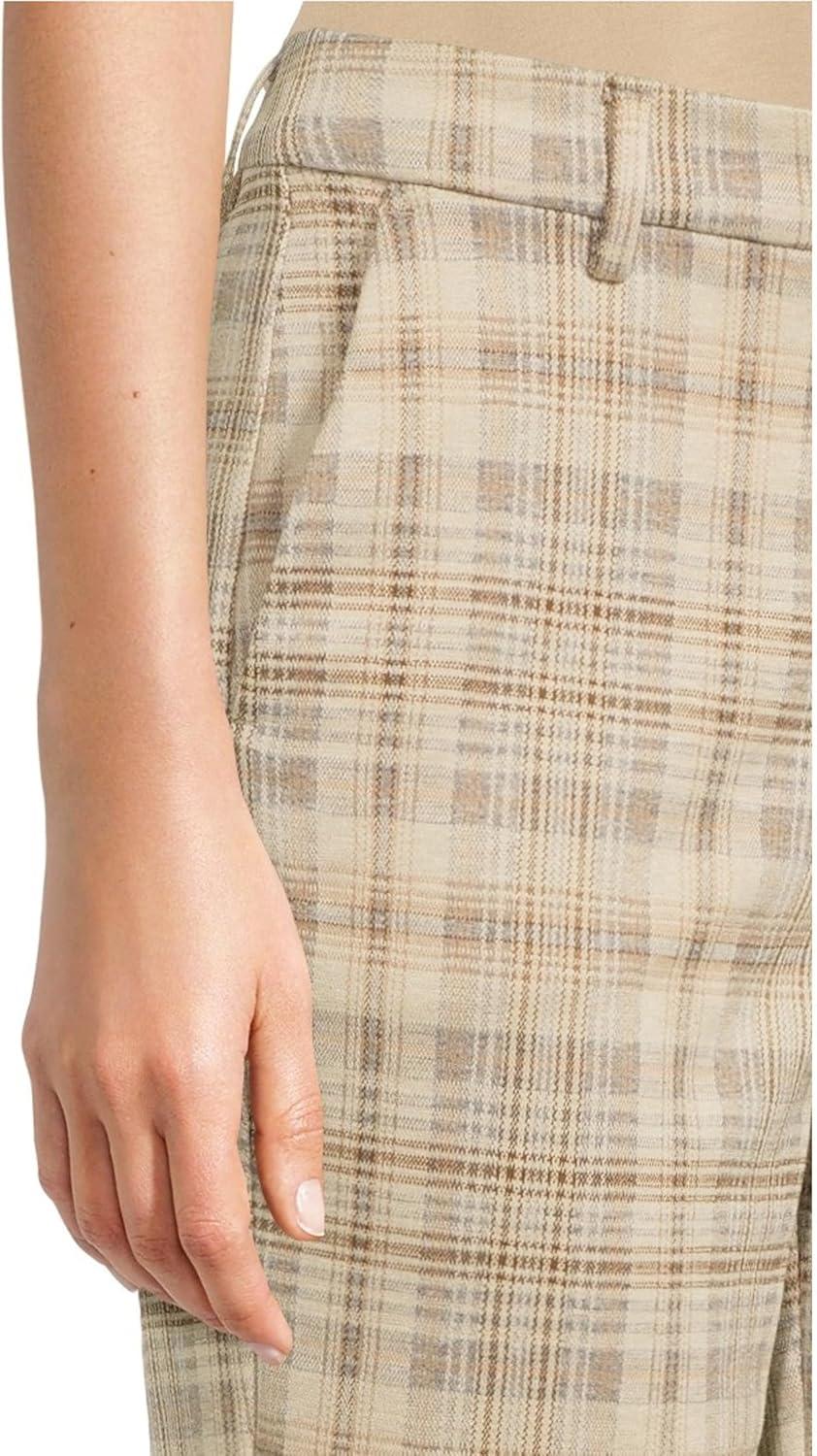 imageLiverpool Womens Kelsey HighRise TrousersKhakiCream Campbell Plaid