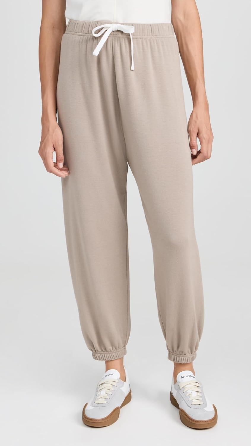 imageSPLITS59 Womens Andie Oversized Fleece SweatpantsLatte