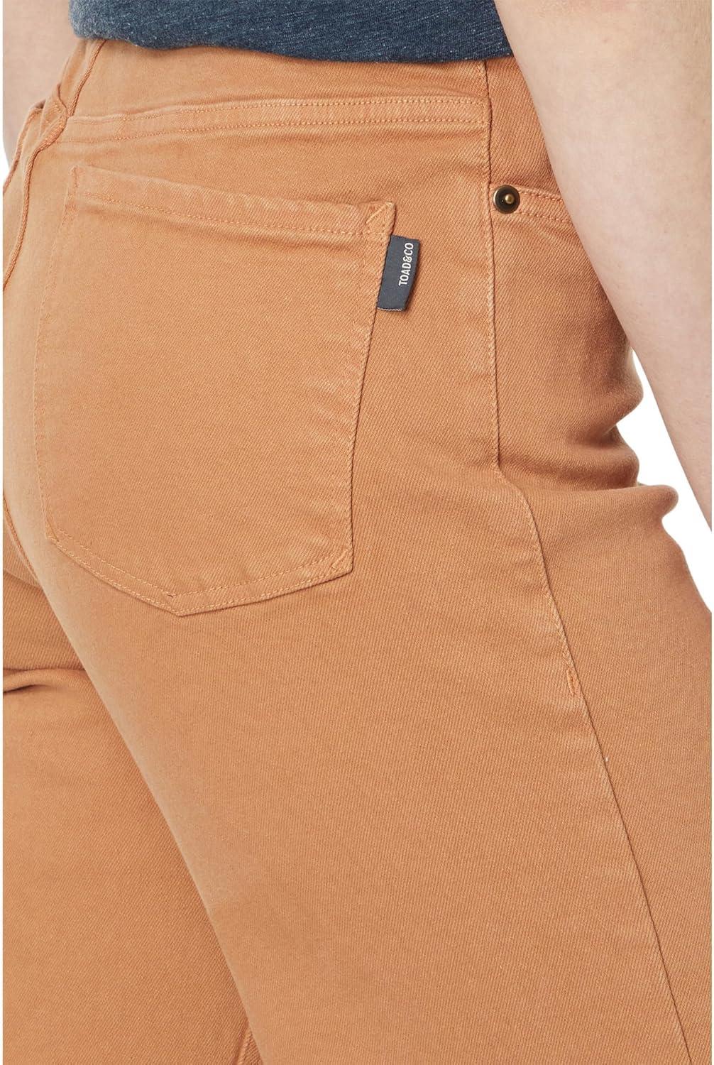 imageToadampampCo Balsam Seeded Cutoff Pant Pants for Women Button Closure Raw Hem Distressed DetailingHazel