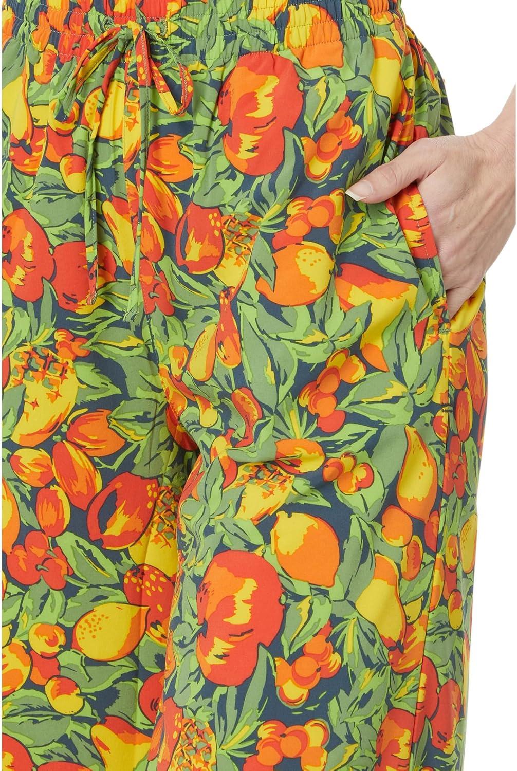 imageToadampampCo Earthworks Wide Leg Pant WomensMidnight Fruit Print
