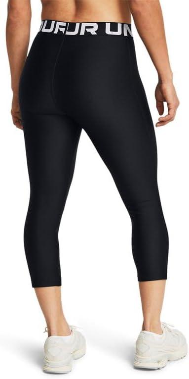 imageUnder Armour Womens HeatGear Authentics 34 LeggingsBlackWhite