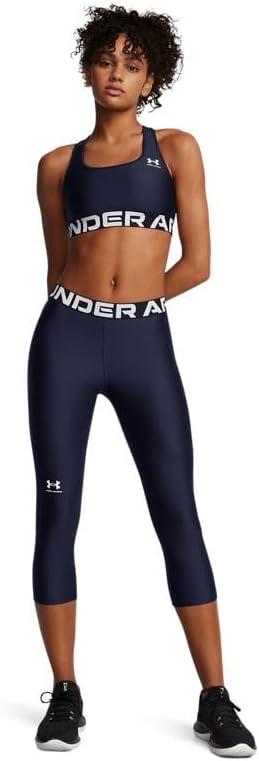 imageUnder Armour Womens HeatGear Authentics 34 LeggingsMidnight NavyWhite