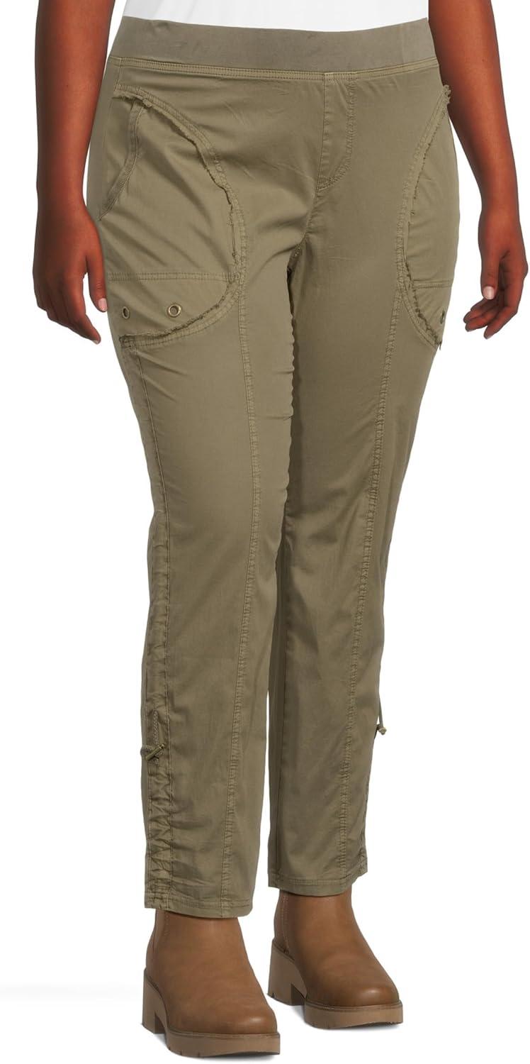 imageXCVI Womens Otish Slim PantsTerrarium Pigment