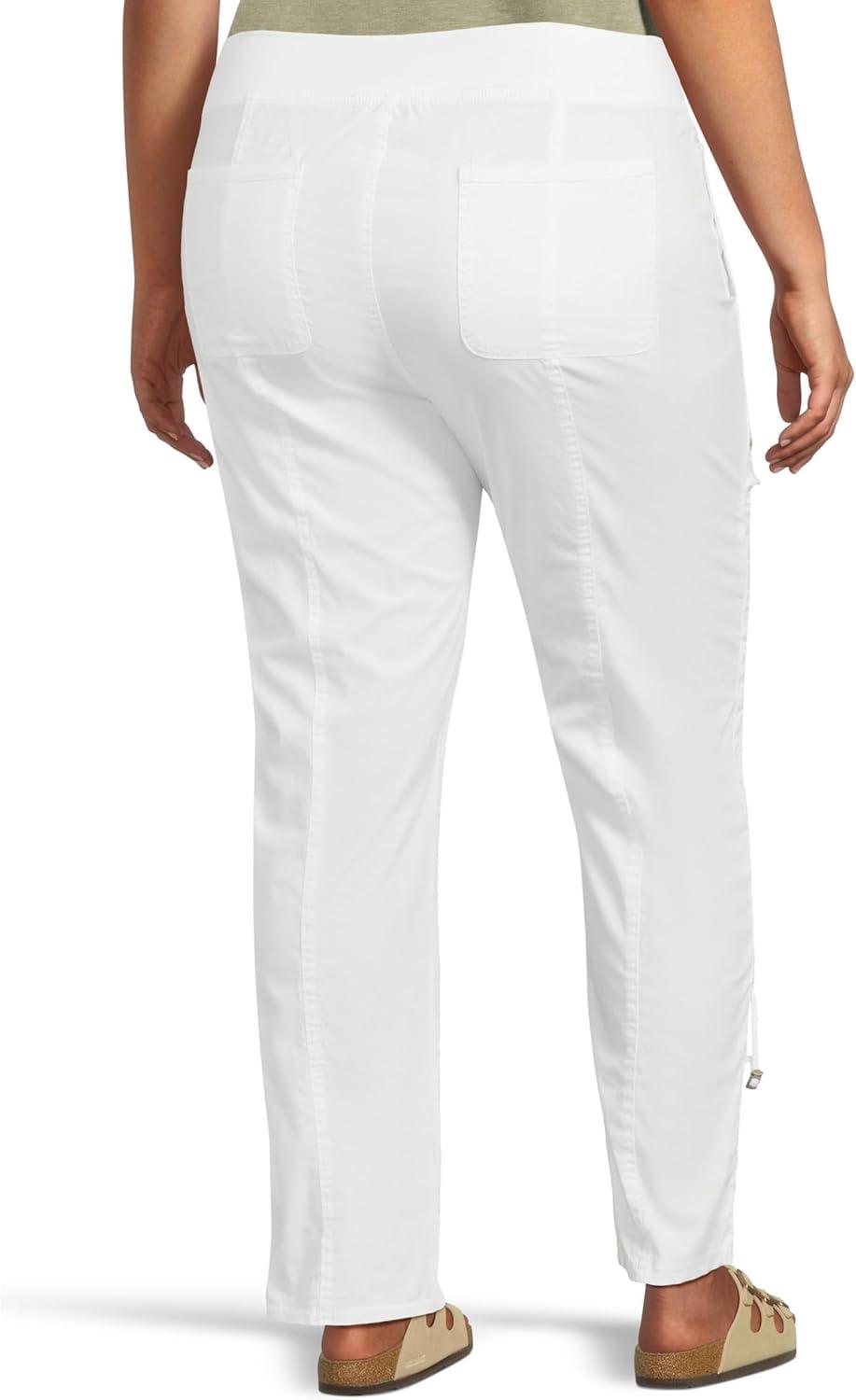 imageXCVI Womens Otish Slim PantsWhite