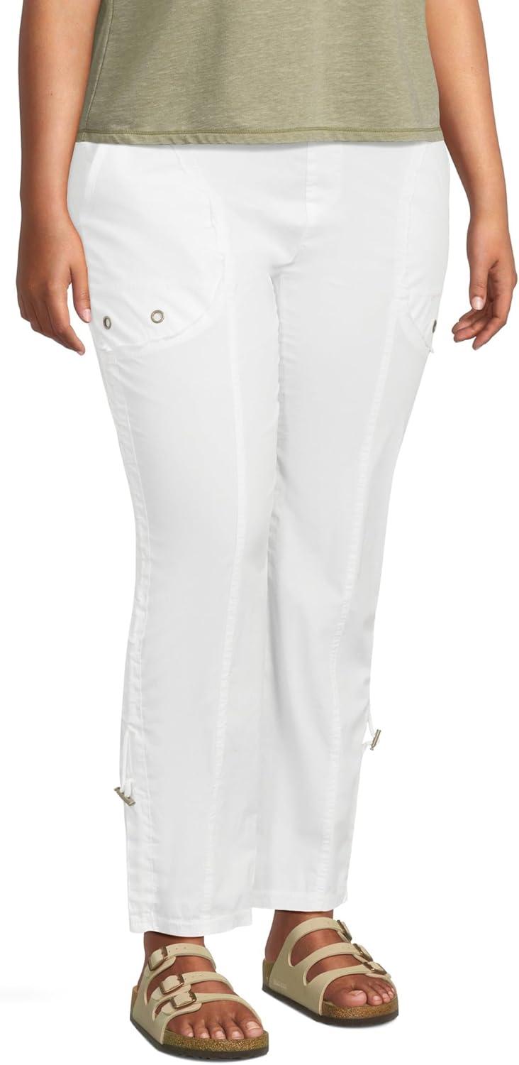 imageXCVI Womens Otish Slim PantsWhite