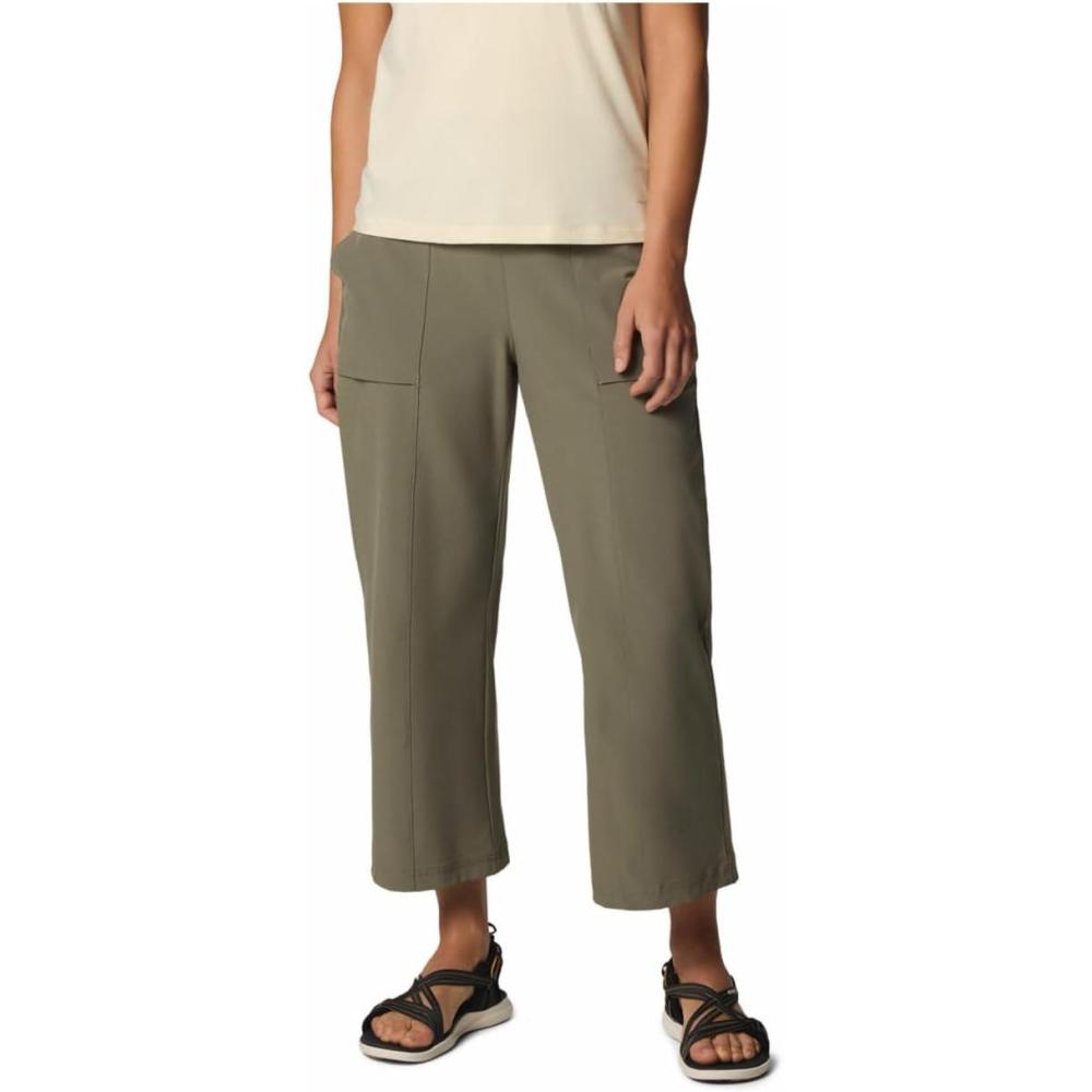 imageColumbia Womens Boundless Beauty Wide Capri IiStone Green