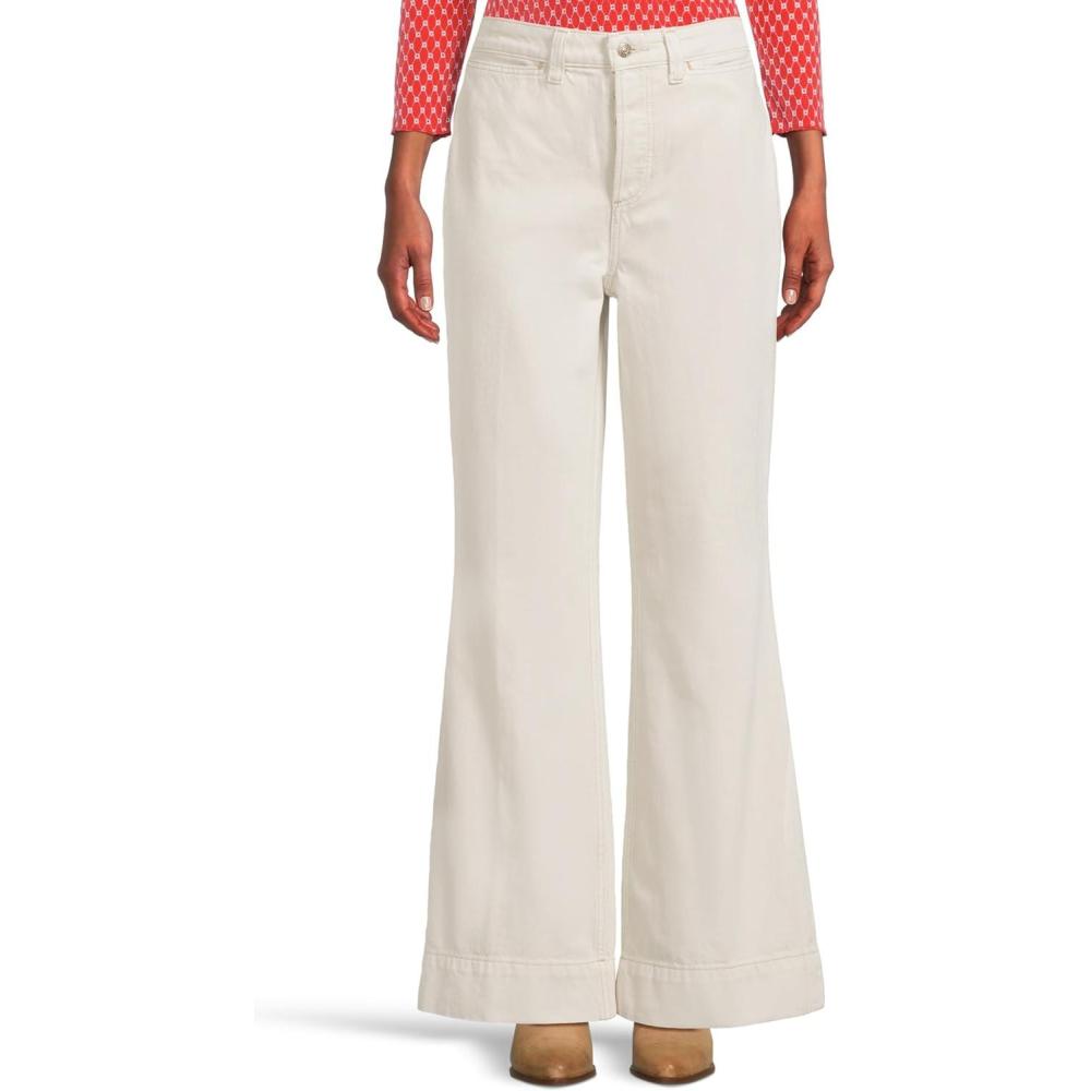 imageFree People Womens Cerine Relaxed BootcutEcru