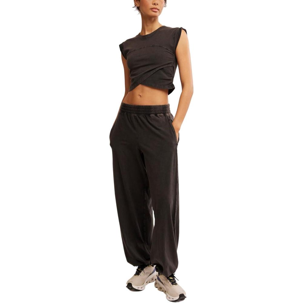 imageFree People womens Hot Shot Crossover SetBlack
