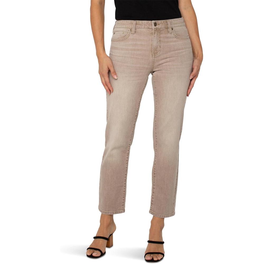 imageLiverpool Los Angeles Womens Liv MidRise NonSkinny Skinny Jeans Vintage Khaki 10 28
