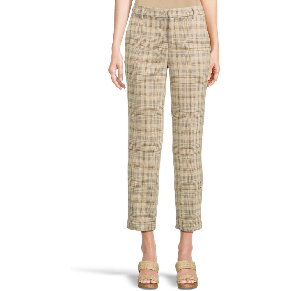 imageLiverpool Womens Kelsey HighRise TrousersKhakiCream Campbell Plaid