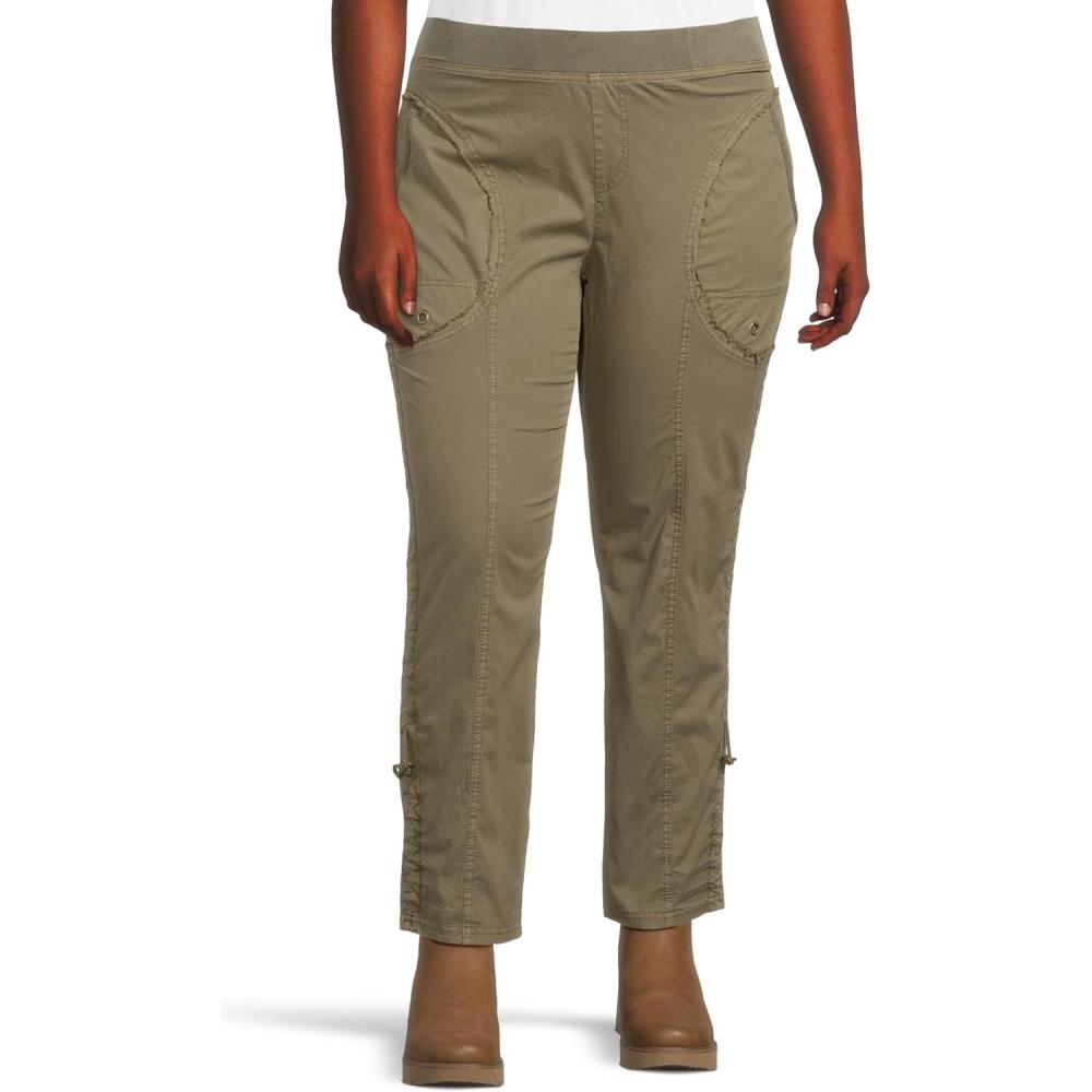 imageXCVI Womens Otish Slim PantsTerrarium Pigment