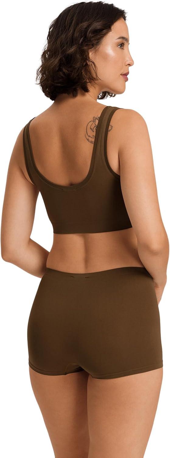 imageHANRO Womens Touch Feeling Crop TopMochaccino