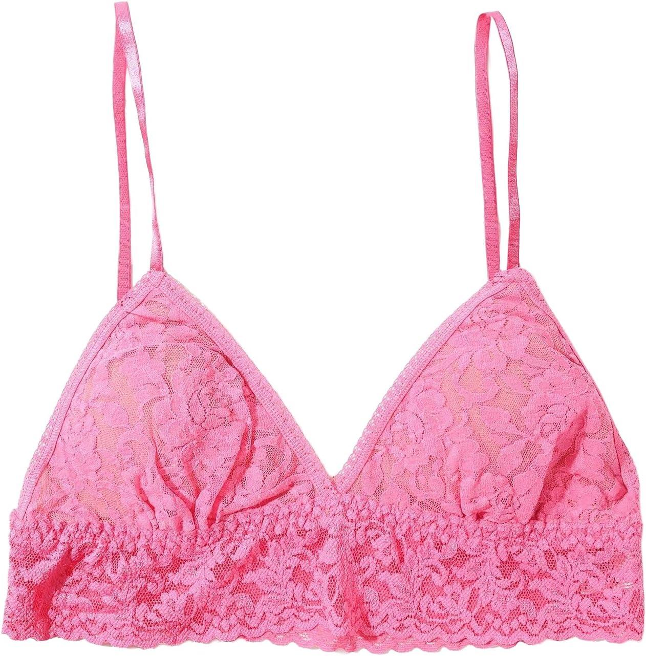 imagehanky panky Womens Signature Lace Padded BraletteAmused Pink