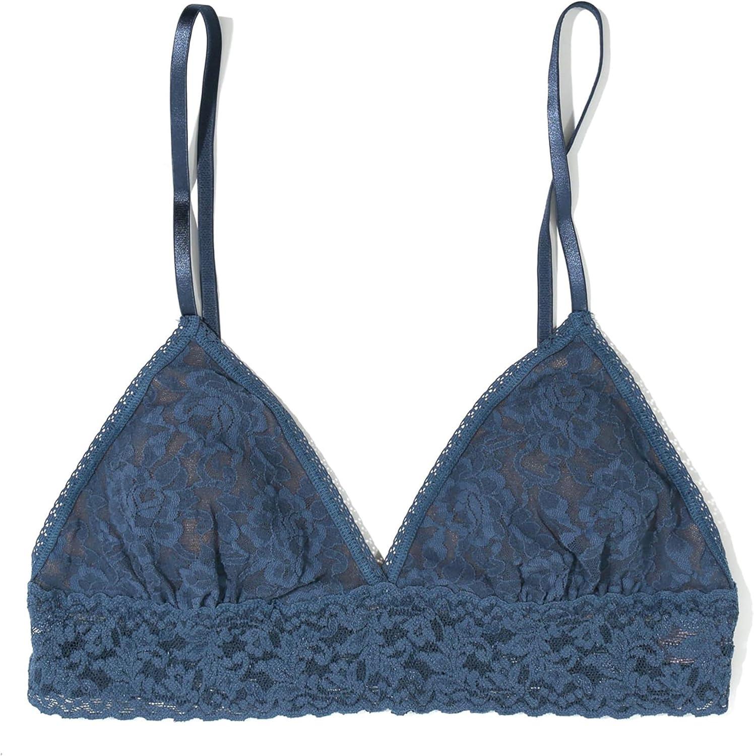 imagehanky panky Womens Signature Lace Padded BraletteDeep Waters