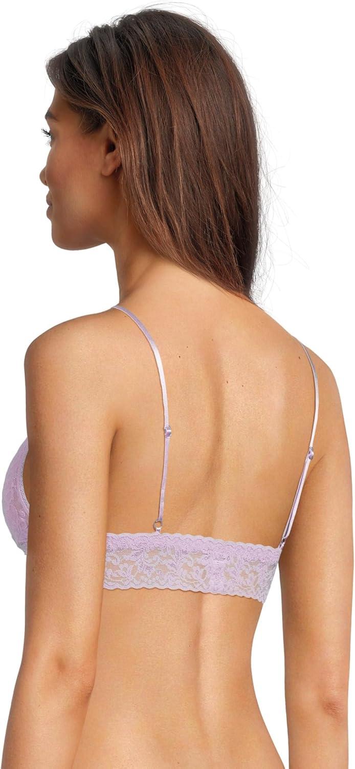 imagehanky panky Womens Signature Lace Padded BraletteLavender Fields