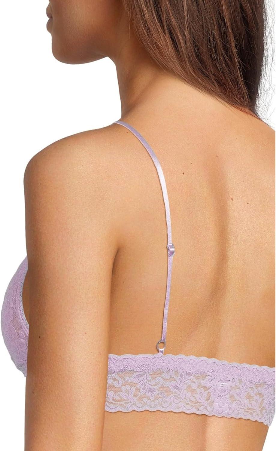 imagehanky panky Womens Signature Lace Padded BraletteLavender Fields