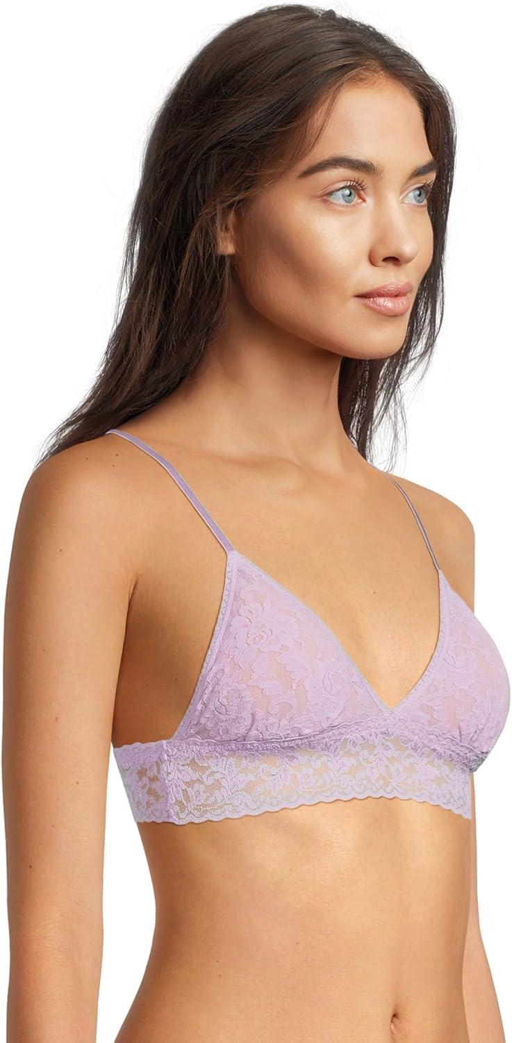 imagehanky panky Womens Signature Lace Padded BraletteLavender Fields