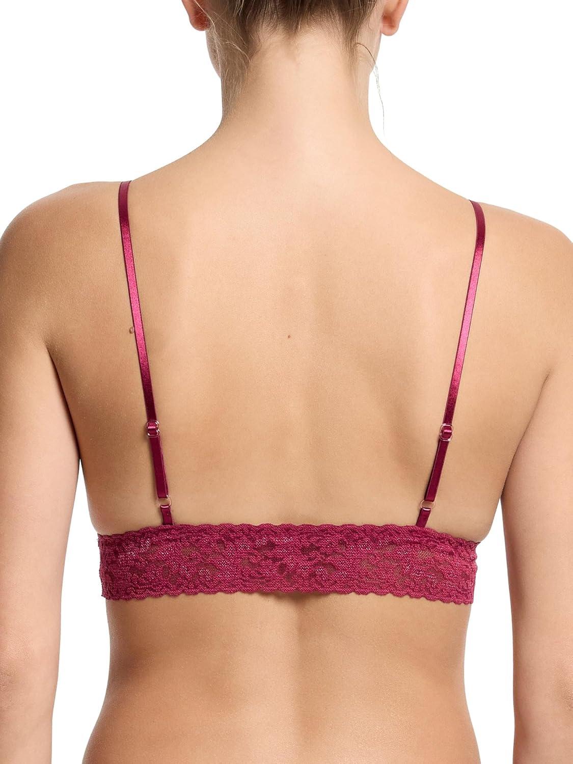 imagehanky panky Womens Signature Lace Padded BraletteMerlot