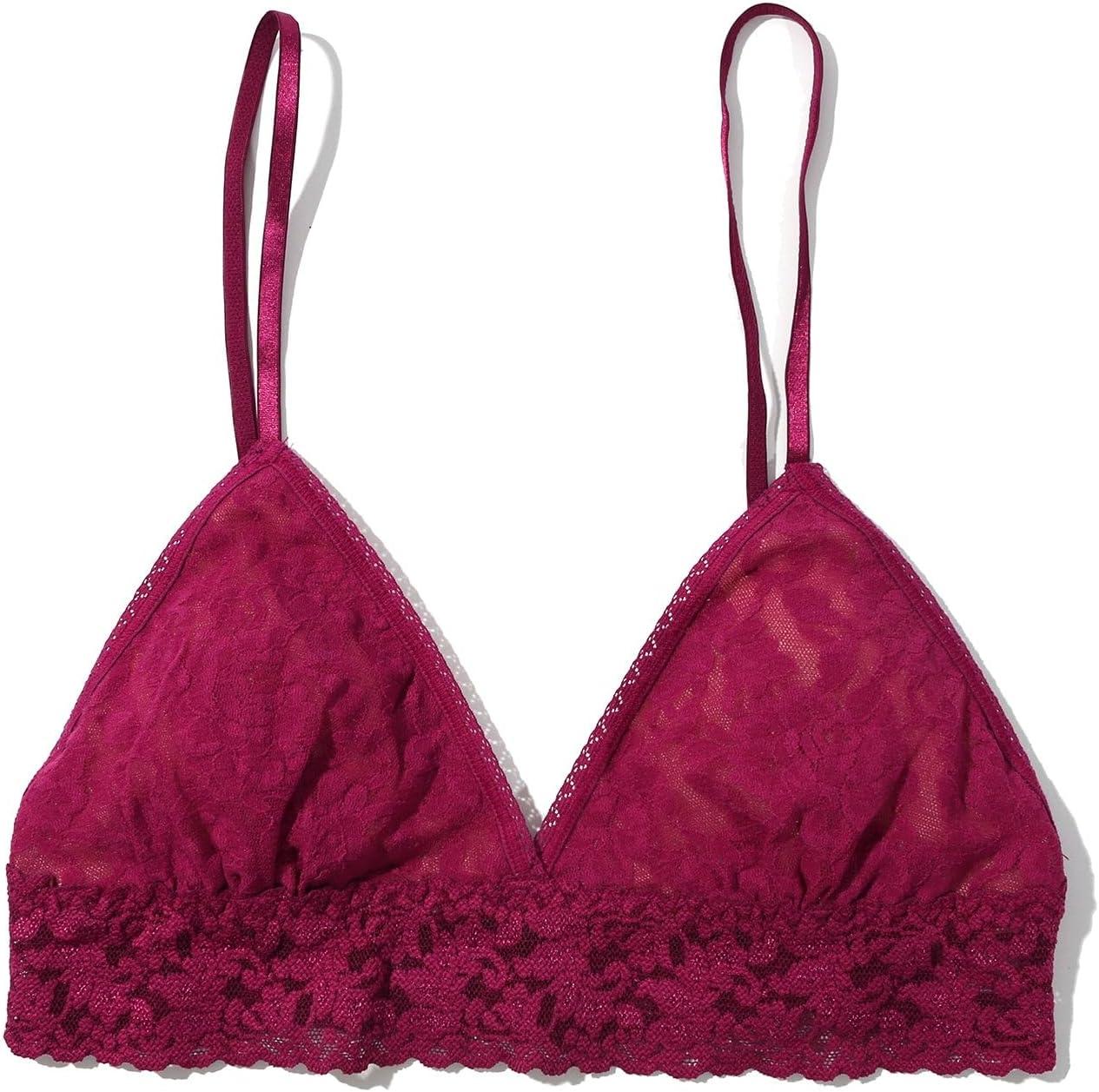 imagehanky panky Womens Signature Lace Padded BraletteMerlot