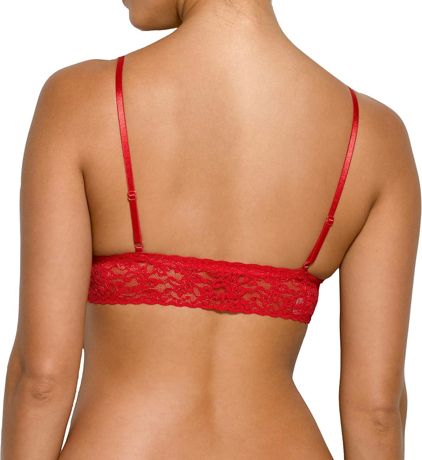 imagehanky panky Womens Signature Lace Padded BraletteRed