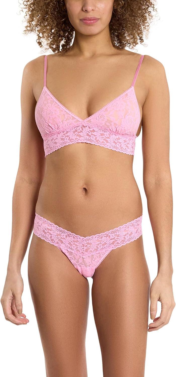 imagehanky panky Womens Signature Lace Padded BraletteStrawberry Pink