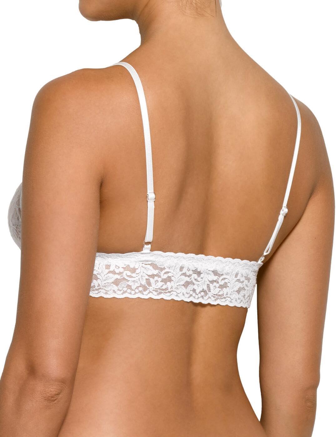 imagehanky panky Womens Signature Lace Padded BraletteWhite