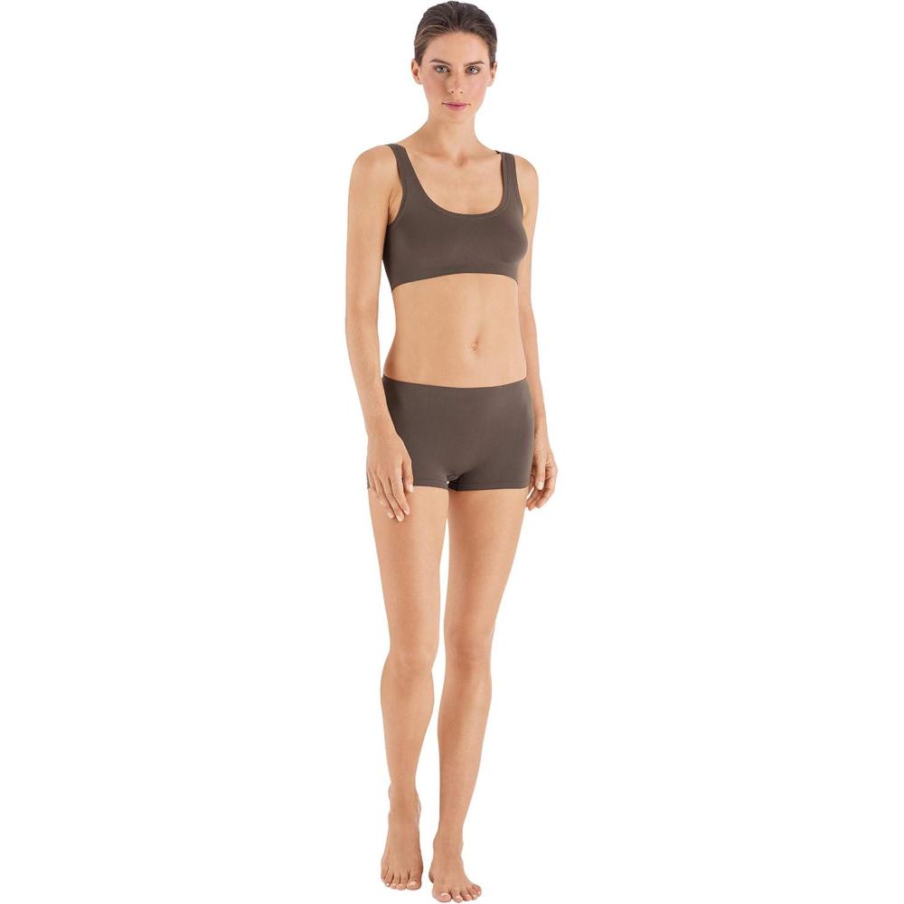 imageHANRO Womens Touch Feeling Crop TopReed Green