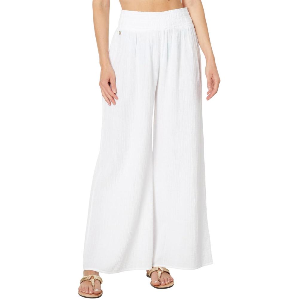 imageLilly Pulitzer Womens Enzo Pant CoverupResort White