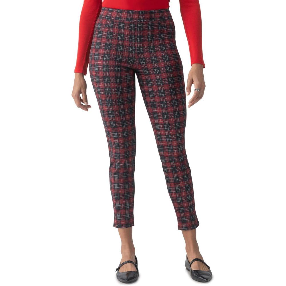 imageSanctuary Womens Runway LeggingsMars Red Check
