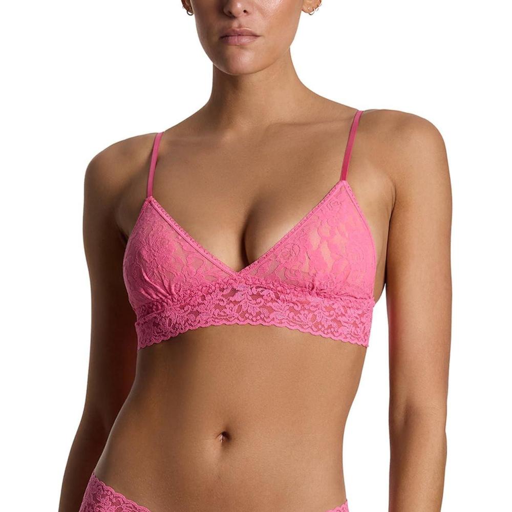 imagehanky panky Womens Signature Lace Padded BraletteAmused Pink