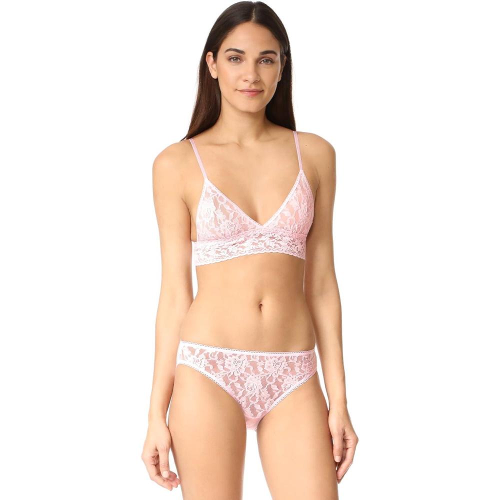imagehanky panky Womens Signature Lace Padded BraletteBliss Pink