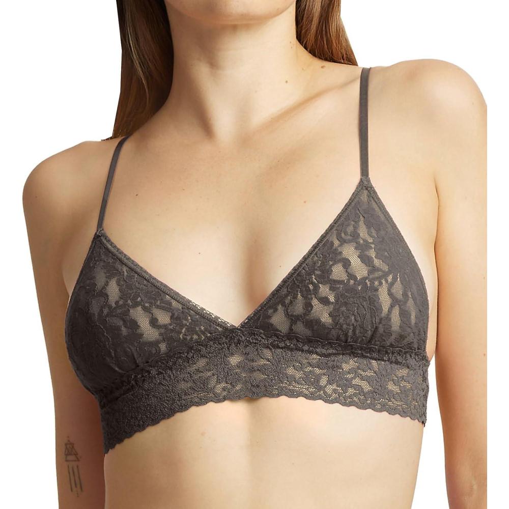 imagehanky panky Womens Signature Lace Padded BraletteGranite