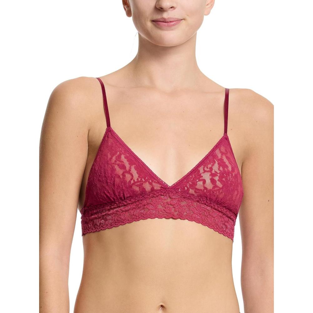 imagehanky panky Womens Signature Lace Padded BraletteMerlot