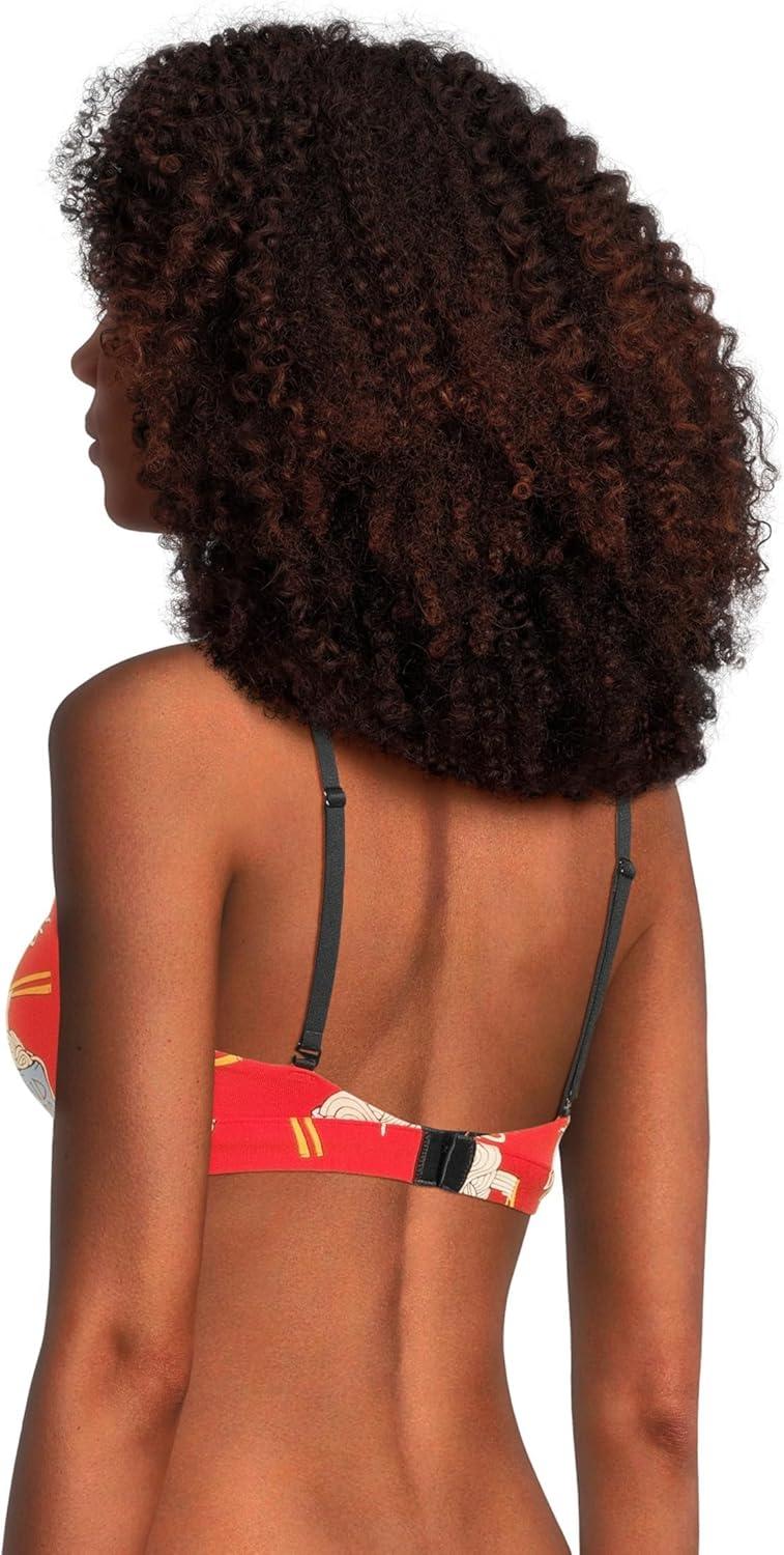 imageMeUndies Womens Feel Free Ruched BraletteSend Noods 20