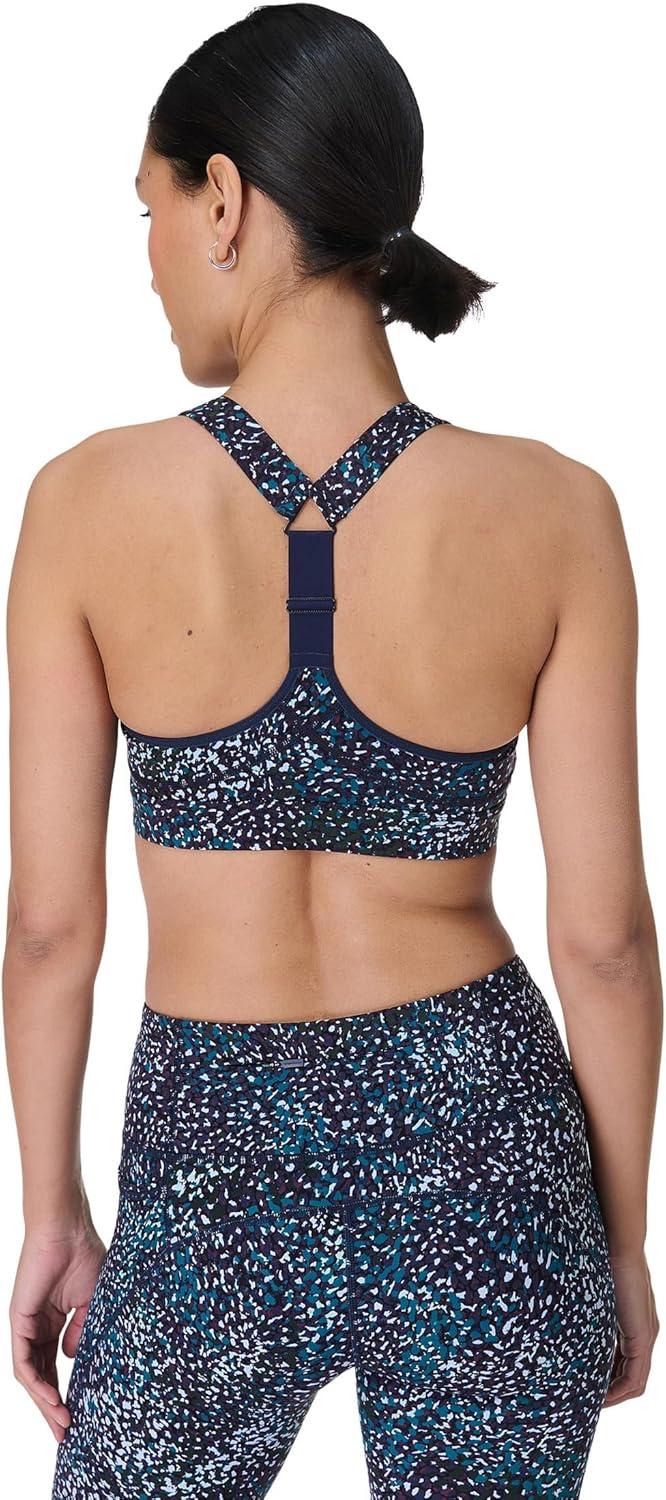 imageSweaty Betty Womens Power Medium Support Sports BraBlue Aurora Print