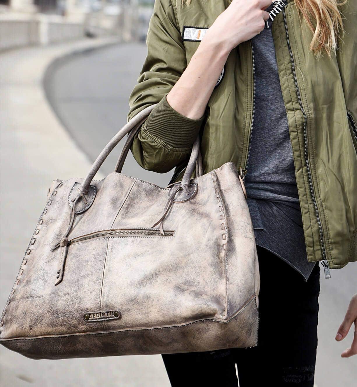 imageBedStu Rockababy Crossbody BagTaupe Driftwood