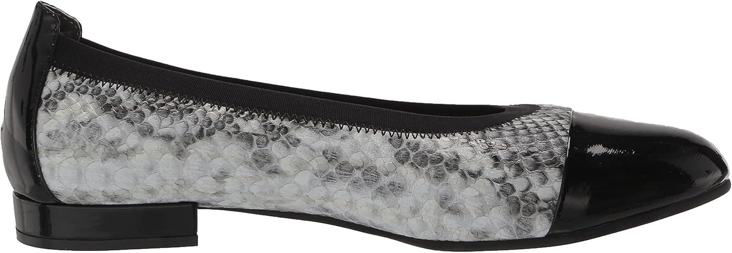 imageDavid Tate Womens FlatsBlack Snake Print