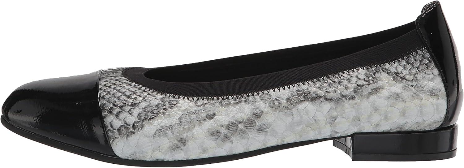 imageDavid Tate Womens FlatsBlack Snake Print