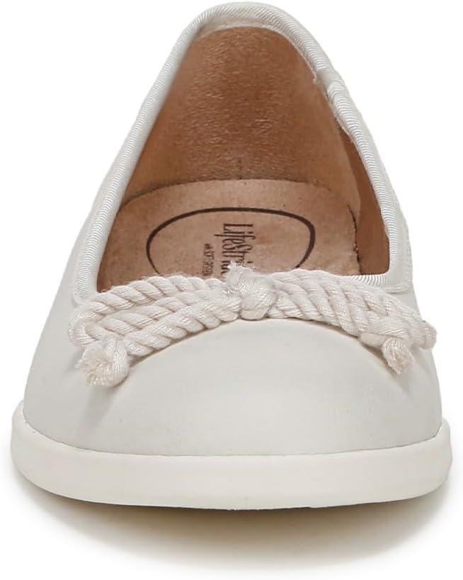 imageLifeStride Womens Maura Ballet FlatCloud White