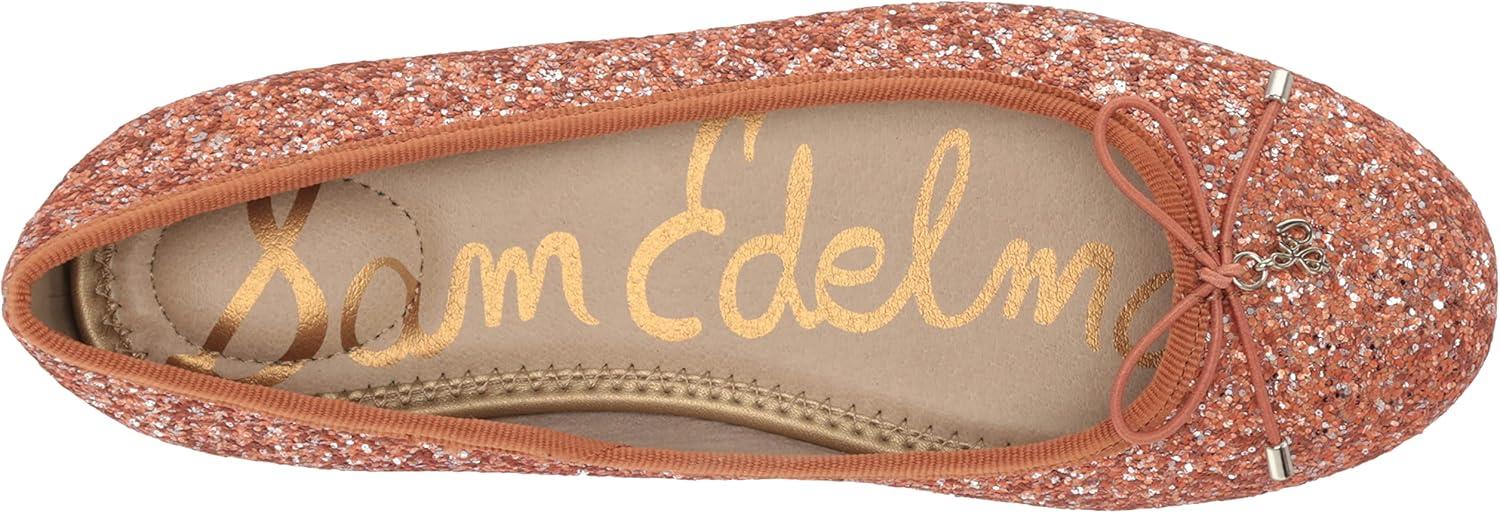 imageSam Edelman Girls Felicia Mini Ballet FlatCanyon Clay