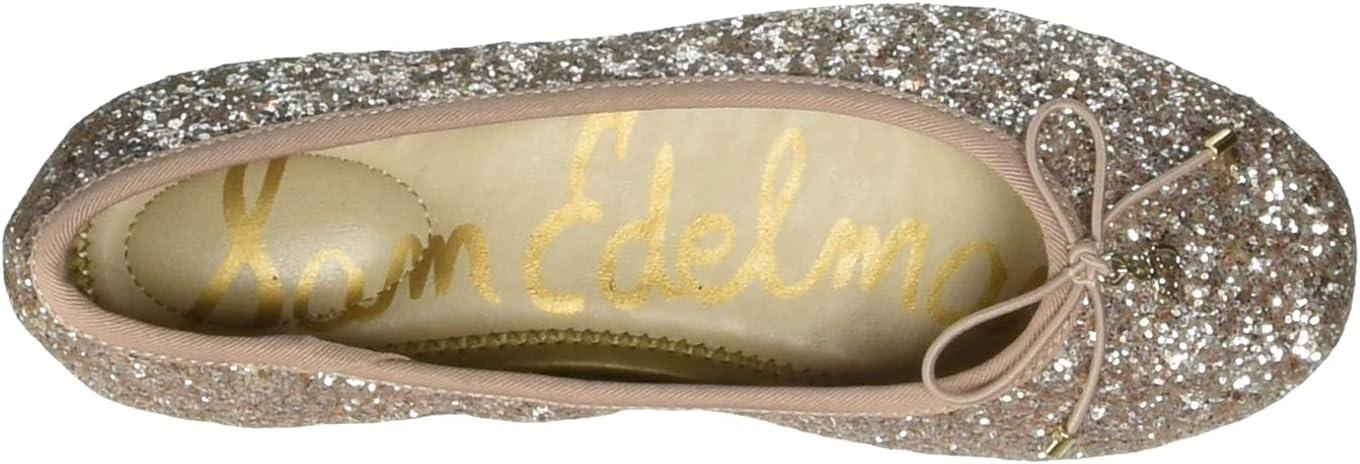 imageSam Edelman Girls Felicia Mini Ballet FlatChampagne