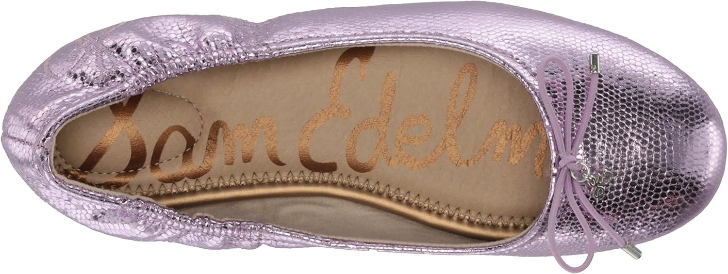 imageSam Edelman Girls Felicia Mini Ballet FlatLilac Quartz
